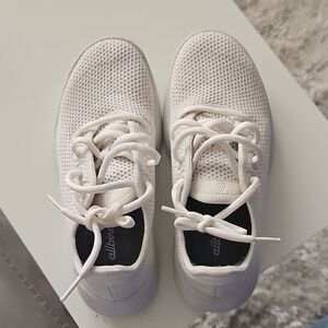 Allbirds Classic White Lace-Up Sneakers